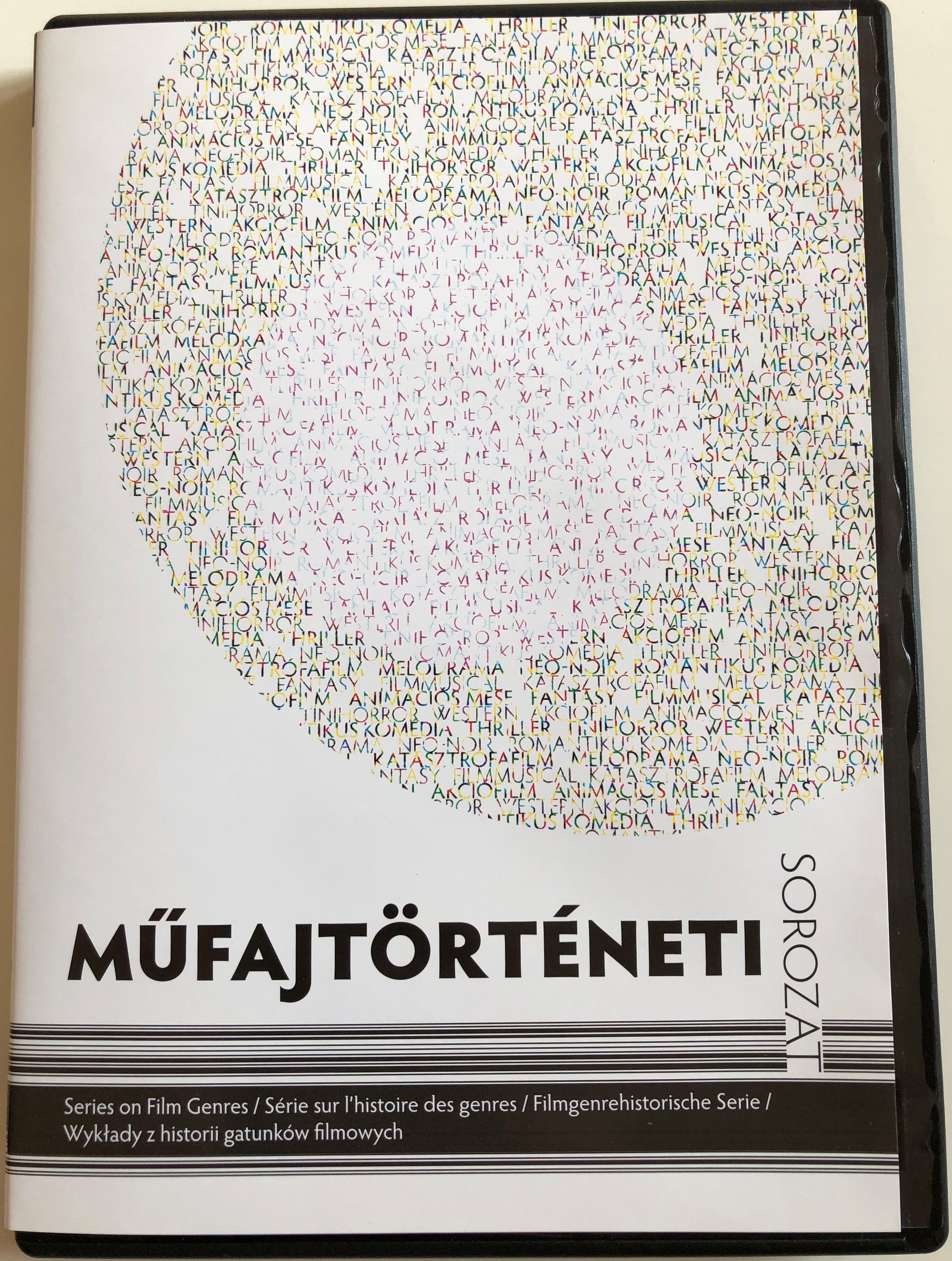 Műfajtörténeti Sorozat DVD Series on Film Genres 1.JPG
